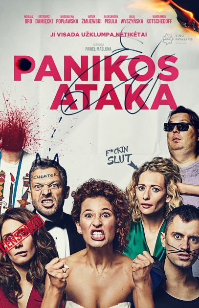 Panikos Ataka Atak Paniki Filmas ŽmonĖs Cinema 0677